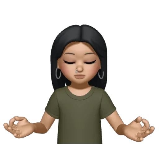 asian, memoji, human, a man shrugs