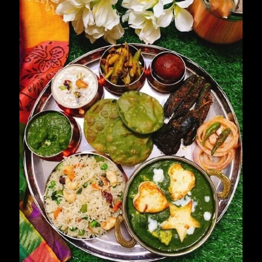 блюда, индийская еда, бангладеш еда, индийские блюда, тхали индийская еда