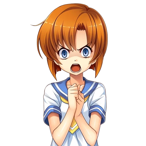 reina liugu, higurashi, lugurena, ryugu rena sprity, higurashi no naku koro ni