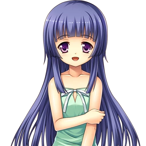 higurashi, rick furude, rika furode pousse, rika furude sprits, higurashi no naku koro ni