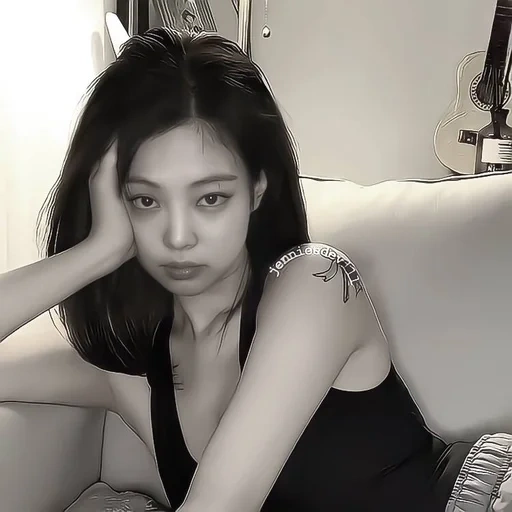 mujer joven, kim jennie, angela sysoeva, jennie blackpink, chicas coreanas