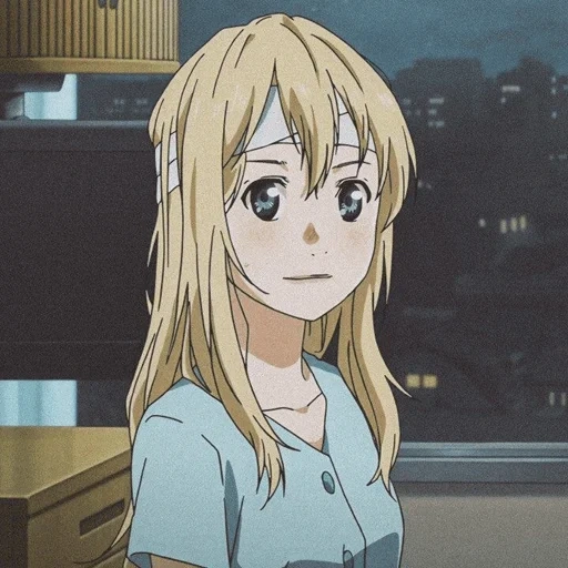 anime, kaori miyazono, personaggi anime, piangi kaori miyadzono, la tua bugia di aprile episodio 17