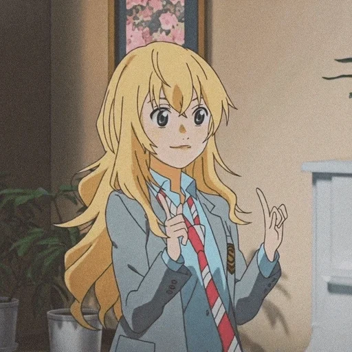 chica de animación, miyazono kaori, personajes de animación, animación perfecta, tu mentira de abril