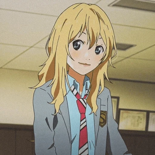 animação, animação é fofa, menina anime, personagem de anime, taki's father your lie in april