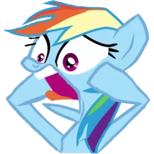 rainbow dash, rainbow dash, rainbow dash, rosto do arco-íris, o rainbow dash é mau