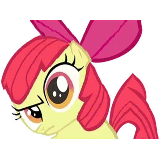 apple bloom, apple bloom, mekar apple pony, apple bloom man, kyutimark etple bloom