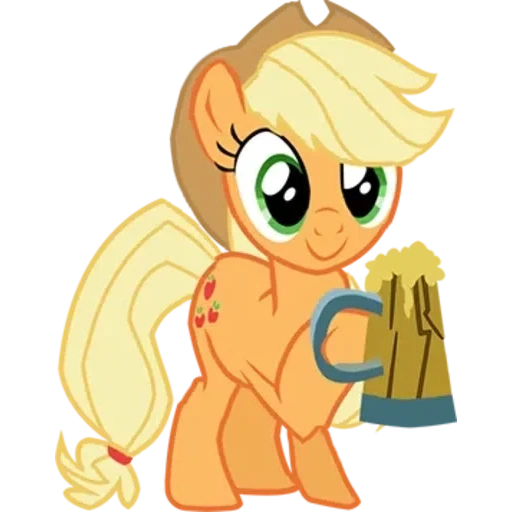 applejack, pony de marque apple, pony apple jack, super pony apple jack, my little pony applejack