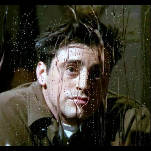 lente de filme, série de tv friends, all by myself, o joe trebiani está muito triste, theone where eddie move in