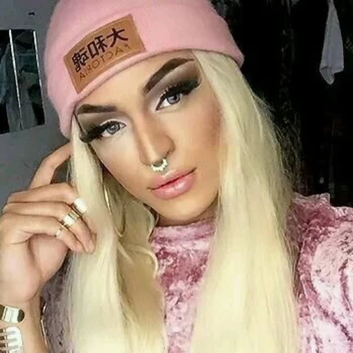 filles, lady gaga, selfie lèvres, pabllo vittar, jolie fille