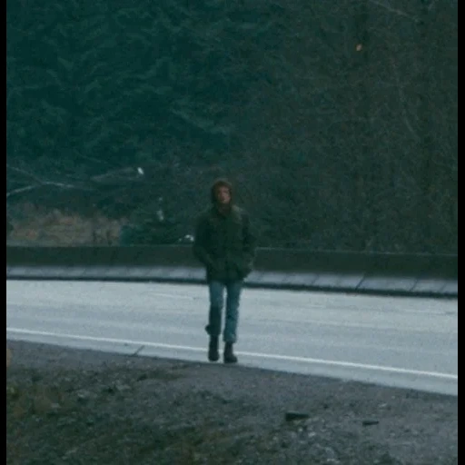 дорога, темнота, человек, снегопад америке, мой сын фильм 2017 пересняли