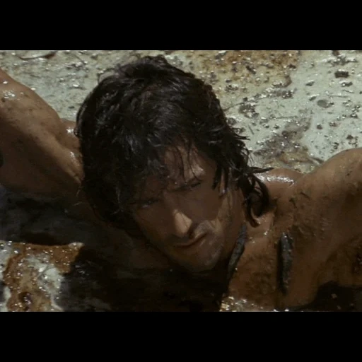 rambo, rambo mud, campo de la película, drunk master 1978, rambo primer torrente sanguíneo de agua