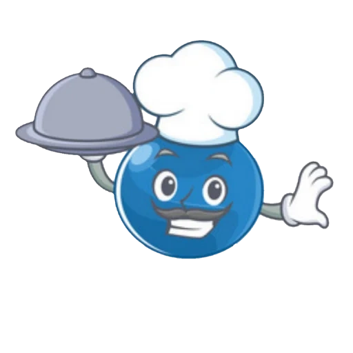 illustration, chef's mascot, food illustration, vector illustration, graphic vector of rotten food