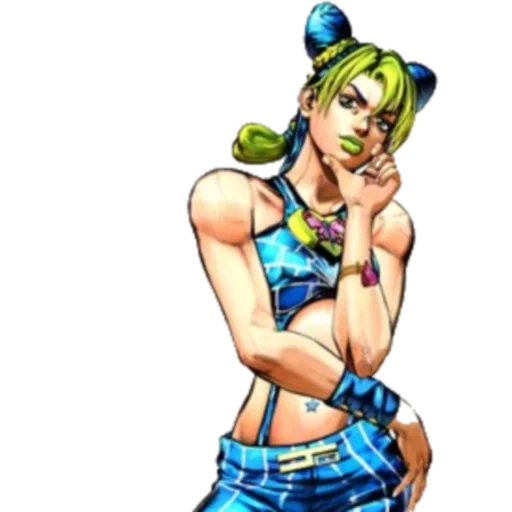 джоджо, jolyne rush, джолин куджо, яре яре дава джолин куджо, jojo s bizarre adventure all star battle