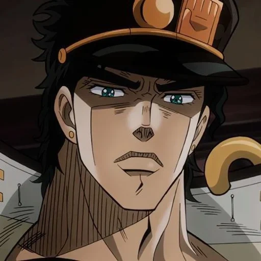 jótaro, la cara de jojo, jótaro kujo, jotaro jostar, aventura de jojo