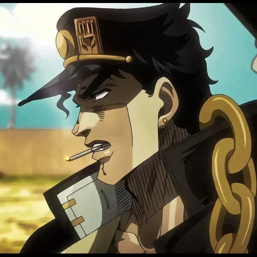 jotaro, jotaro kujo, joe joe jootaro, joe joe jotaro cujo, jotaro kujo sourit