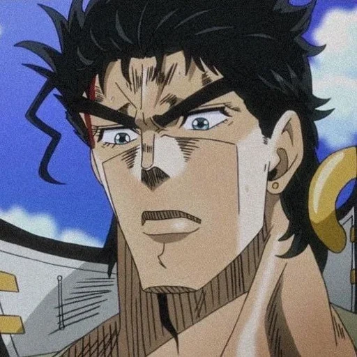 жожо, jotaro, джотаро, джоджо джотаро яре яре, джордж джостар младший