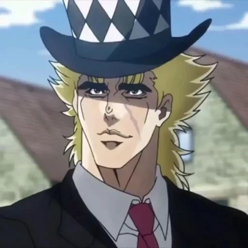 speudwagon, speudwagon jojo, jojo speudvagon, jojo speudwagon's hat, speudwagon jojo full growth