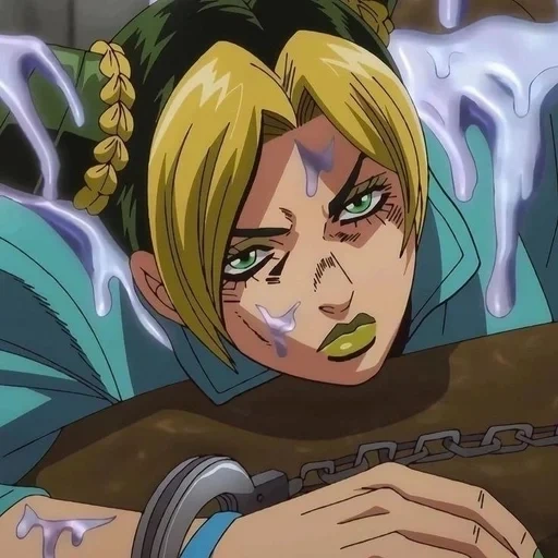 jojo, jojo stagione 4, l'avventura di jojo, jolin jojo anime, jojo stone oshen anime