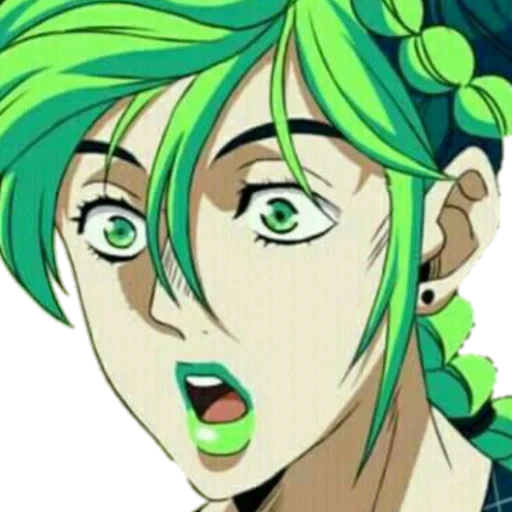 jolyne cujoh, teil 6 jojo, jolin kujo ahegao, anime joe schließen sich an, jojo staffel 6 trailer