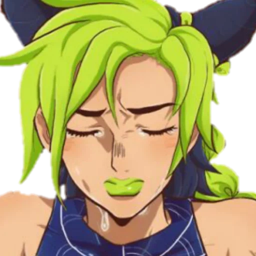 anime, jolyne, anime jojo, jolin kujo, aventura extraña de jojo s