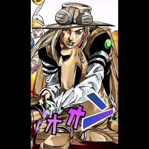 jojo, jojo 7, tim jojo, parte 7 jojo, i personaggi di jojo