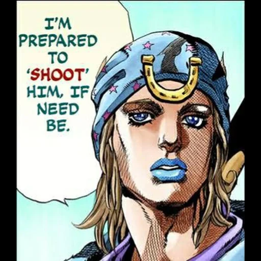 jojo, gyro jojo, johnny joestar, jojo johnny joestar, chapéu johnny jostar