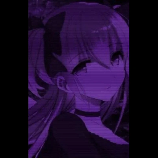 anime, anime kunst, der anime ist dunkel, anime purple hintergrund, ästhetischer anime dark 2021