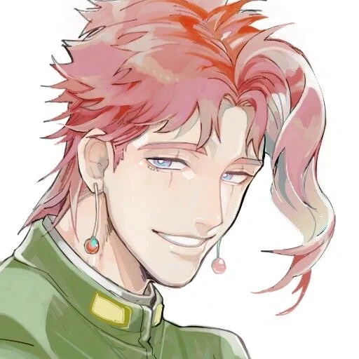 kakyoin, нориаки какёин, kakyoin noriaki, аниме персонажи, какёин нориаки пони таун