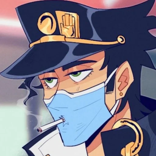 jotaro, джоджо, джотаро, джотаро куджо, джотаро куджо 5