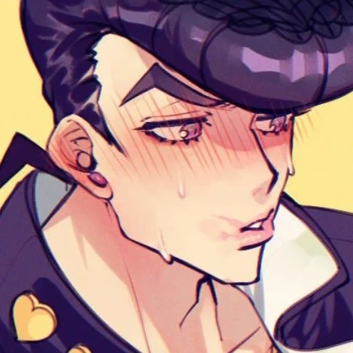 josuke, джоске арт, джоске окуясу, хигашиката джоске, джозеф хигашиката