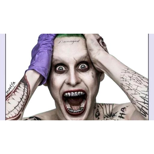 l'image du joker, escouade de suicide, photo de joker, jared leto joker, suicide squad joker