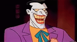 joker, cartoon de palhaço, batman animation series 1992 palhaço