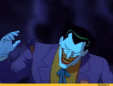 bufón, bufón, hombre murciélago, animación, batman 1992 joker