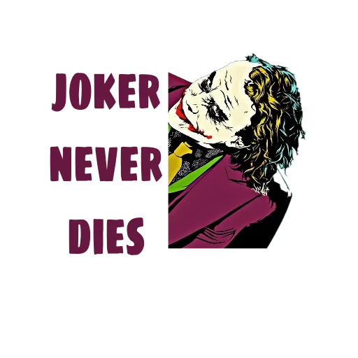 bufón, liberio, joker pop art, hit ledger joker, arte pop estilo joker