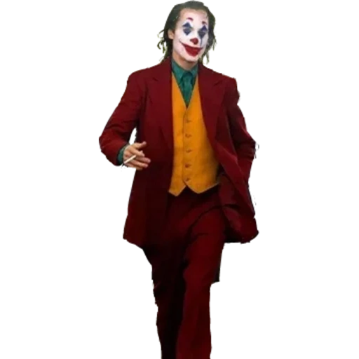 joaquin le clown, image de clown, le clown rouge, costume de clown, costume de joaquin phoenix clown