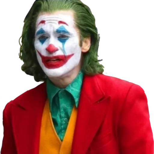 joker, der clown, der clown arthur flack, der clown joaquin phoenix, joker joaquin phoenix transparenter hintergrund