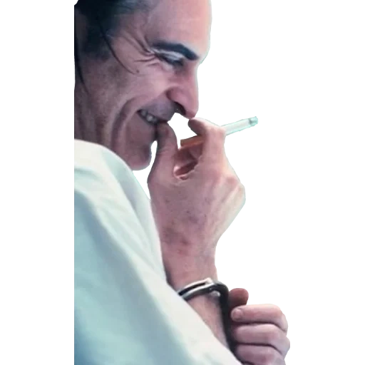 o masculino, humano, arthur fleck com um cigarro, joaquin phoenix joker, você não entende o coringa