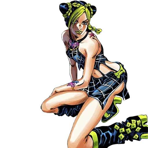 джоджо, stone ocean, джоджо джолин, персонажи джоджо, джоджо джолин куджо