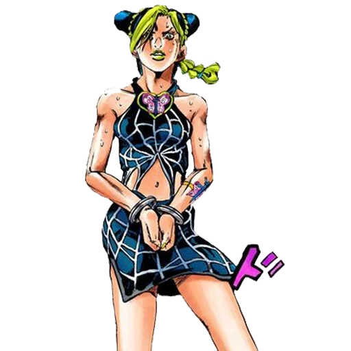 jojo, jojo jolin, os personagens de jojo, jojo stone ocean, jojo jolin kujo