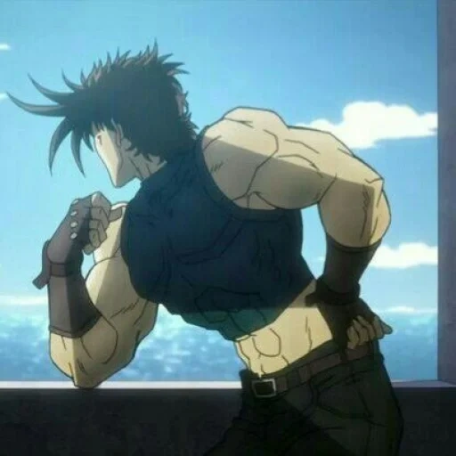 anime, i restanti, joseph joestar, josef jostar in corsa, anime di josef jostar