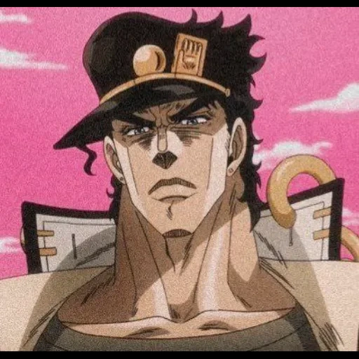 jotaro, джотаро, куджо джотаро, джоджо джотаро, персонажи джо джо джотаро