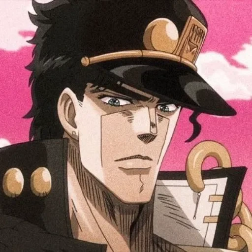 jotaro, джотаро, джотаро куджо, джоджо джотаро, джоджо скрины джотаро