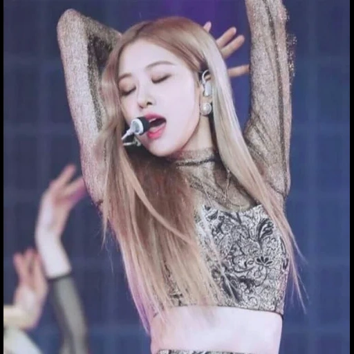 blackpink, blackpink rosé, rose blackpink, rose blackpink 2020, rose blackpink stage