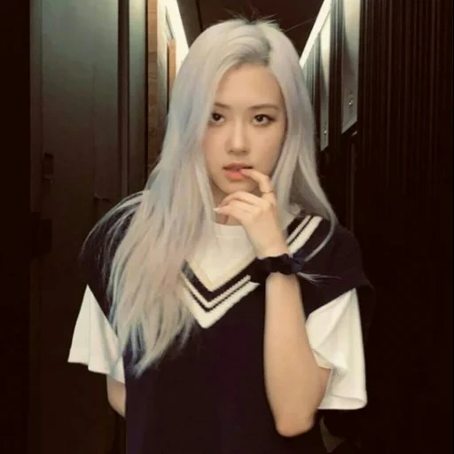 gin gil soo, blackpink, rose blackpink, gadis asia, park rose blackpink