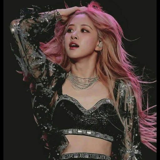 arquivo, pink preto, blackpink rosé, rose blackpink, rose blackpink