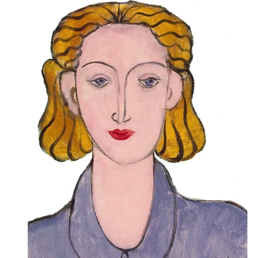 henry matisse, imagem de matisse henry, retrato de lydia de henry matisse de lector