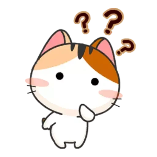 cat, meow animated, chaton japonais, chaton japonais, stickers chien de mer japonais
