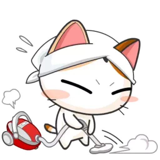 meow animated, animal fofo, gatinho japonês, selo japonês, gatinho japonês