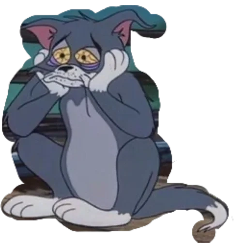 tom jerry, el gato tom está llorando, tom jerry cat, tom de gato triste, triste tom jerry