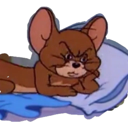 jerry, jerry topolino, jerry scontento, rat jerry dorme, topolino jerry non è soddisfatto